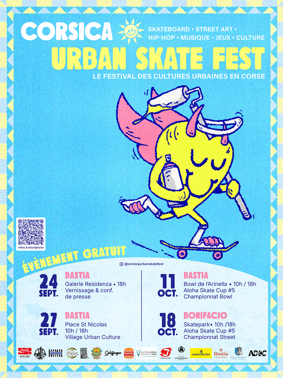Evènement Corsica-Urban Skate Fest 2026