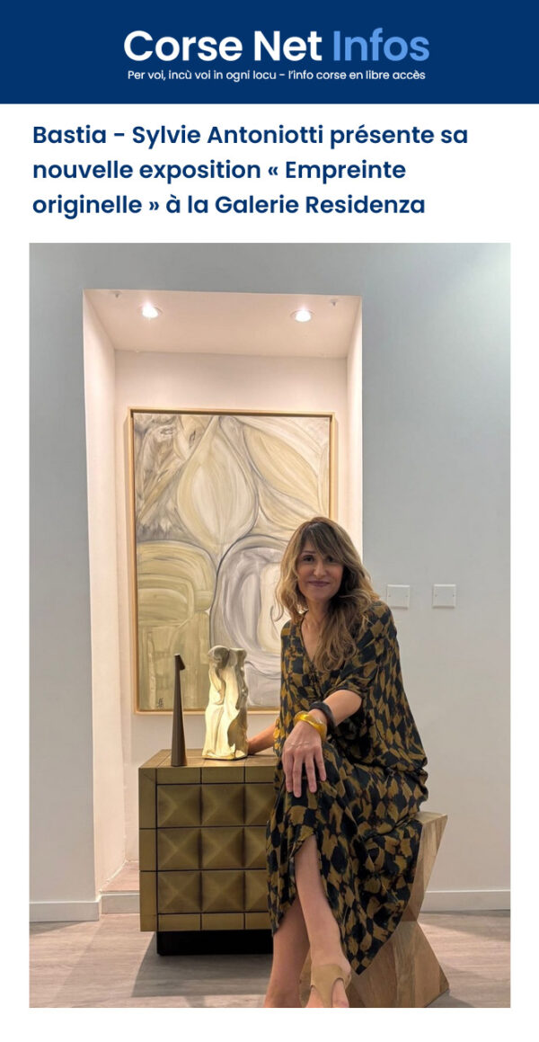 Exposition Sylvie Antoniotti - CORSE NET INFOS